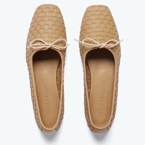 FREDA SALVADOR JADA SQUARE TOE BALLET FLAT